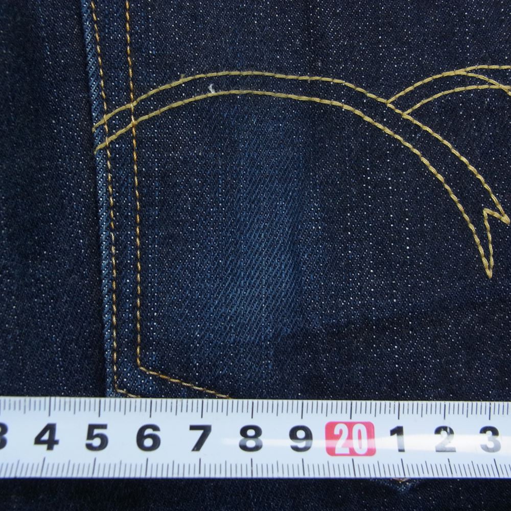THE FLAT HEAD ザフラットヘッド 1015 レギュラー ストレート 16oz デニム パンツ インディゴブルー系 30【中古】