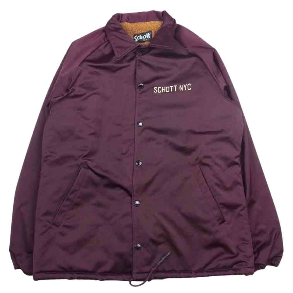 schott ショット 3192044 American Original COACH JACKET コーチ ジャケット エンジ系 M【中古】