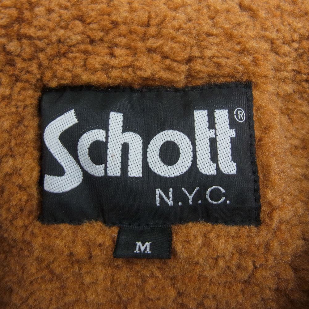 schott ショット 3192044 American Original COACH JACKET コーチ ジャケット エンジ系 M【中古】