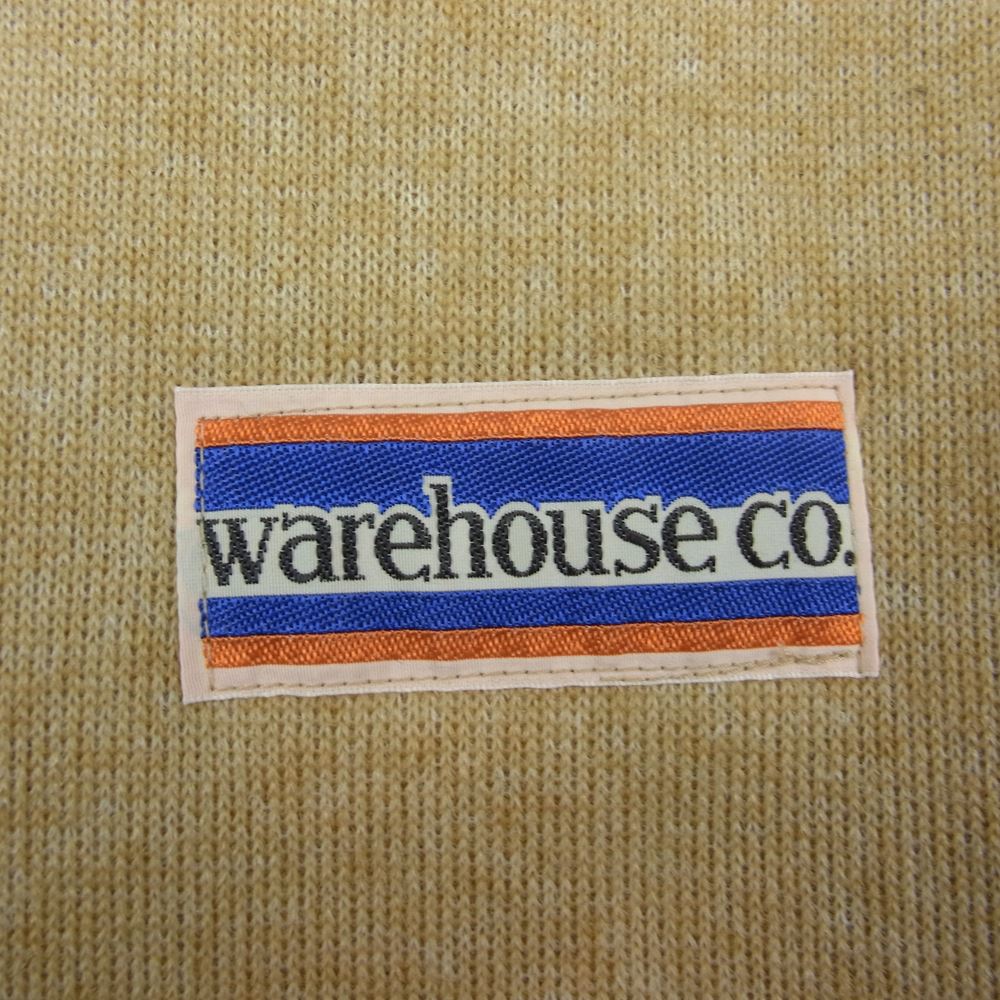 WAREHOUSE ウエアハウス Classic Pile Hoodie クラシック パイル フーディー フリース ジャケット ベージュ系 M【中古】