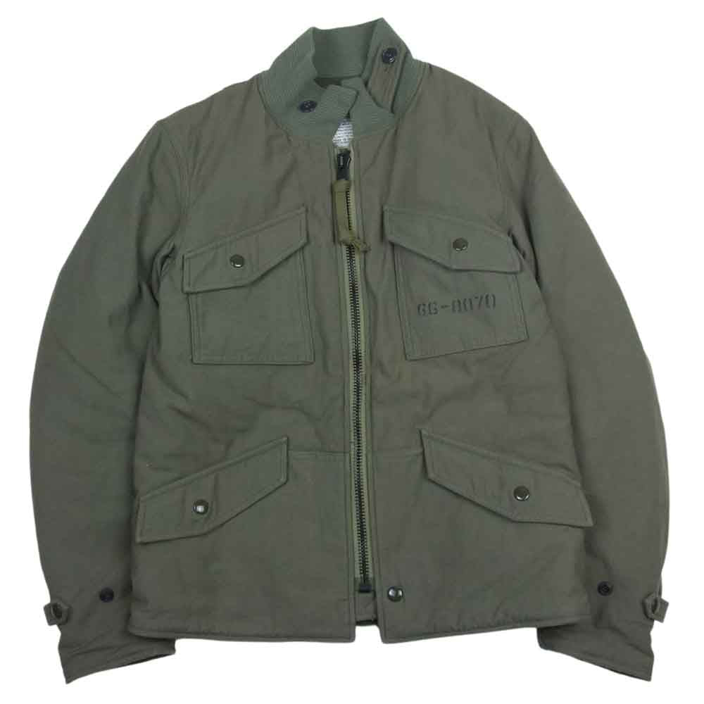 COLIMBO コリンボ SPECTOR MECHANIX-COAT CUSTOM THE SIX CWU スペクター メカニクス コート カスタム ミリタリー ジャケット カーキ系 S【中古】