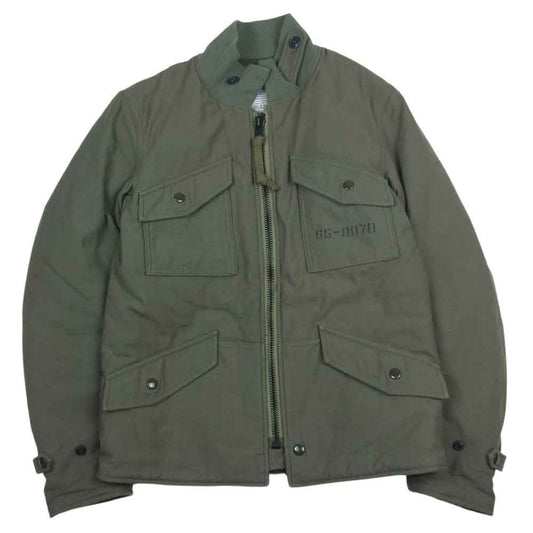 COLIMBO コリンボ SPECTOR MECHANIX-COAT CUSTOM THE SIX CWU スペクター メカニクス コート カスタム ミリタリー ジャケット カーキ系 S【中古】