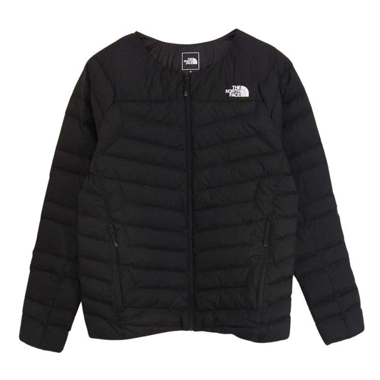 THE NORTH FACE ノースフェイス NY82213 Thunder Roundneck Jacket サンダー ラウンド ネック ダウン ジャケット ブラック系 M【中古】