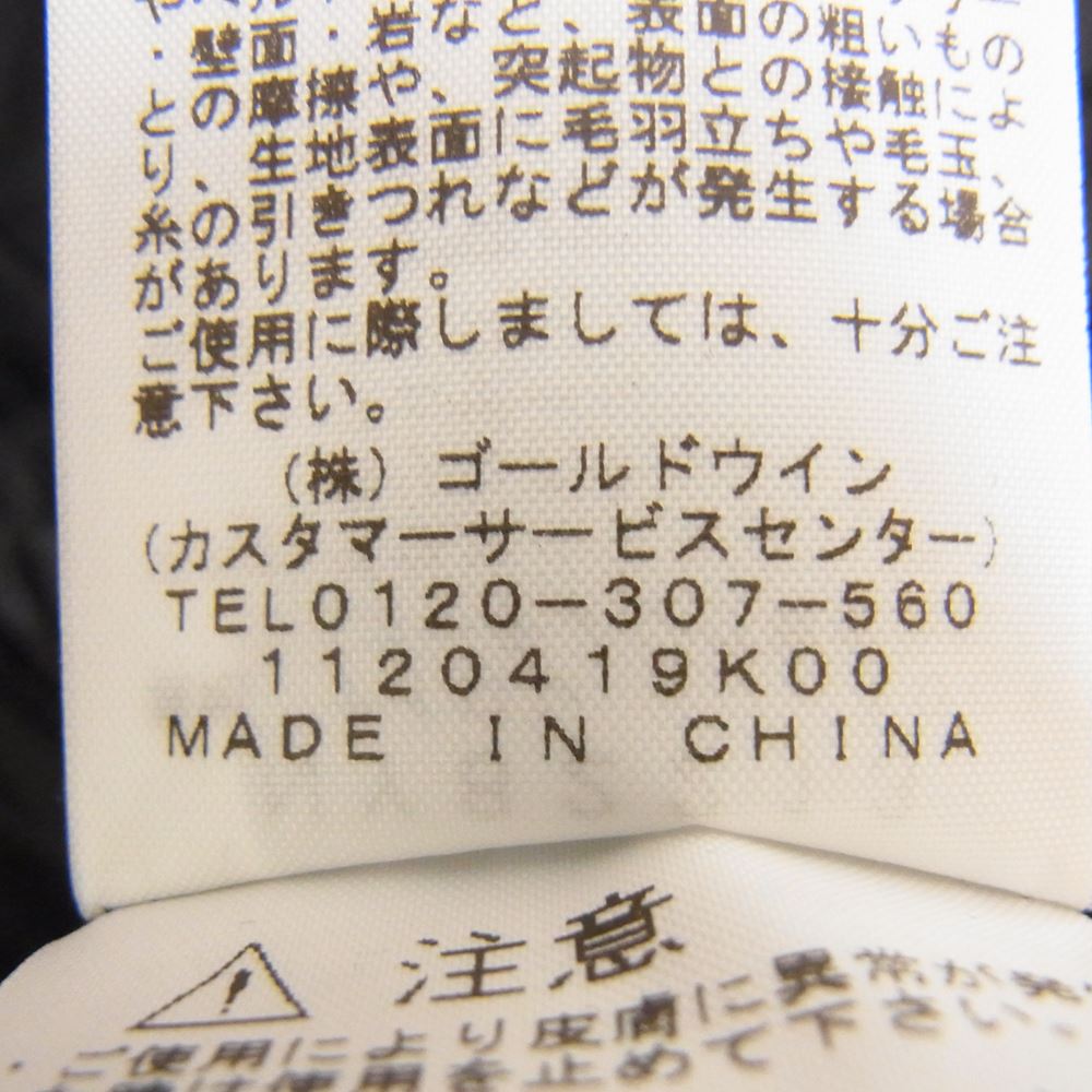 THE NORTH FACE ノースフェイス NY82213 Thunder Roundneck Jacket サンダー ラウンド ネック ダウン ジャケット ブラック系 M【中古】