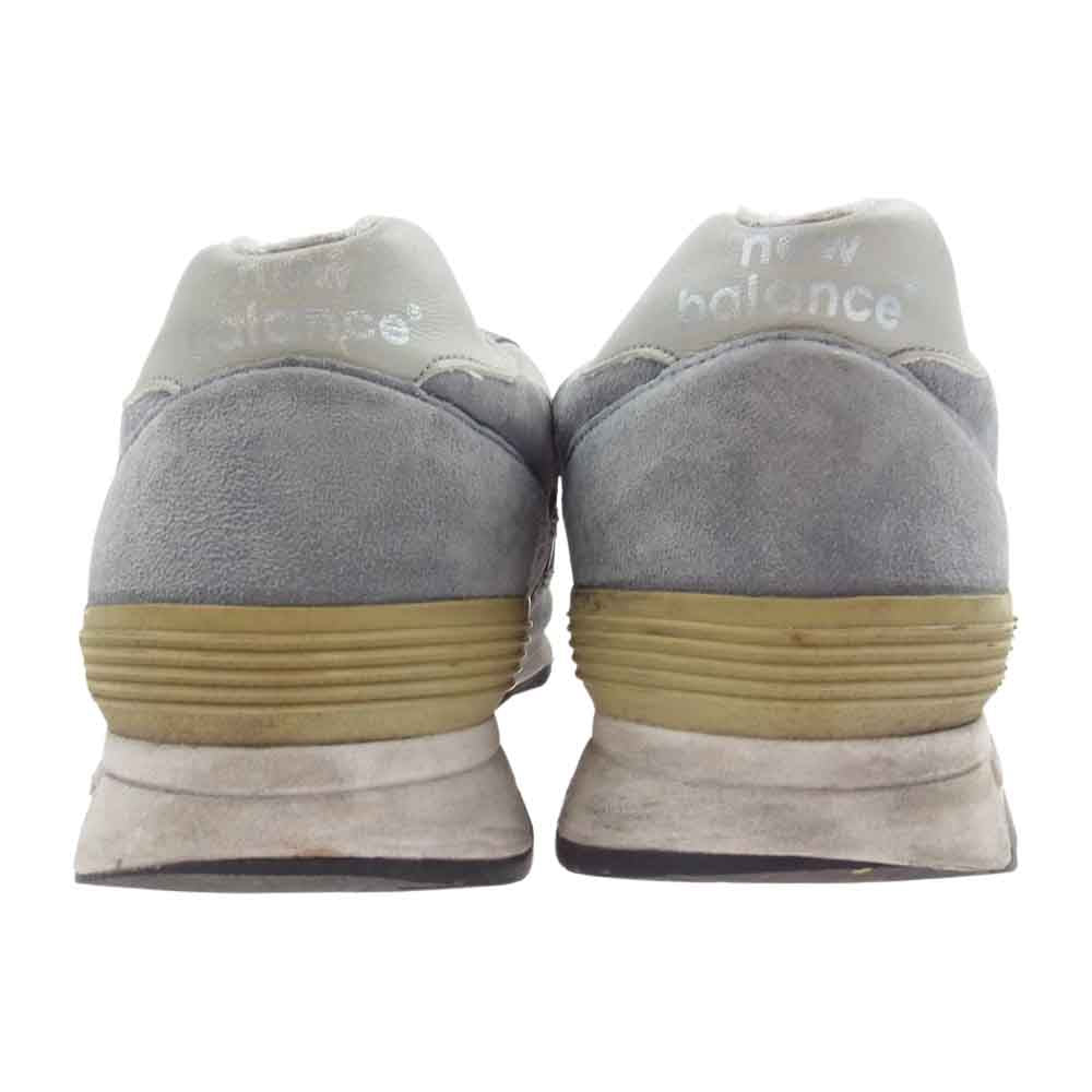 NEW BALANCE ニューバランス M1400SB USA製 1400 ローカット スニーカー グレー系 26.0cm【中古】