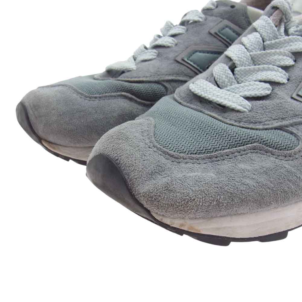 NEW BALANCE ニューバランス M1400SB USA製 1400 ローカット スニーカー グレー系 26.0cm【中古】