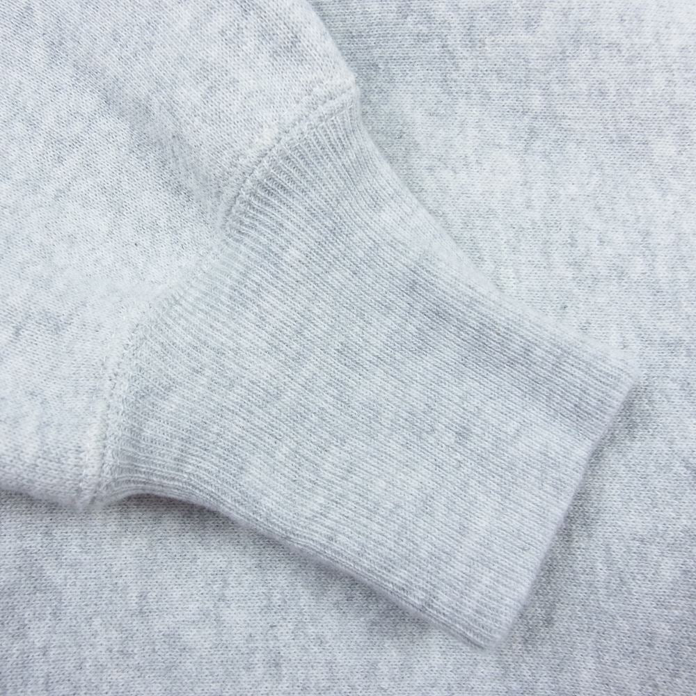 ピルグリム サーフ＋サプライ Reverse Weave Crew Neck Sweatshirt リバースウィーブ カレッジロゴ スウェット 単色タグ レプリカ グレー系 S【中古】