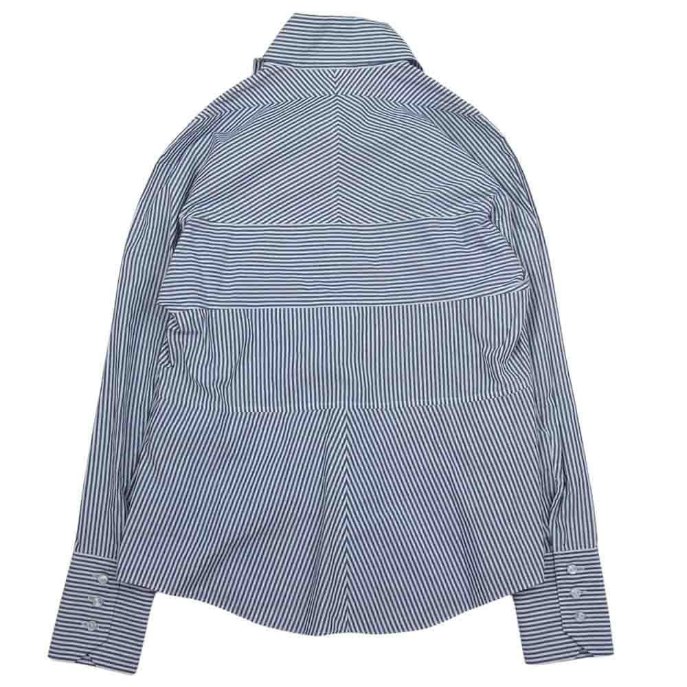 サポートサーフェス ストライプ ブラウス シャツ ホワイト系 ネイビー系 1【中古】