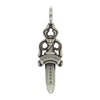 CHROME HEARTS クロムハーツ（原本無） DBL DAGGER ダブルダガー ペンダント トップ シルバー系【中古】