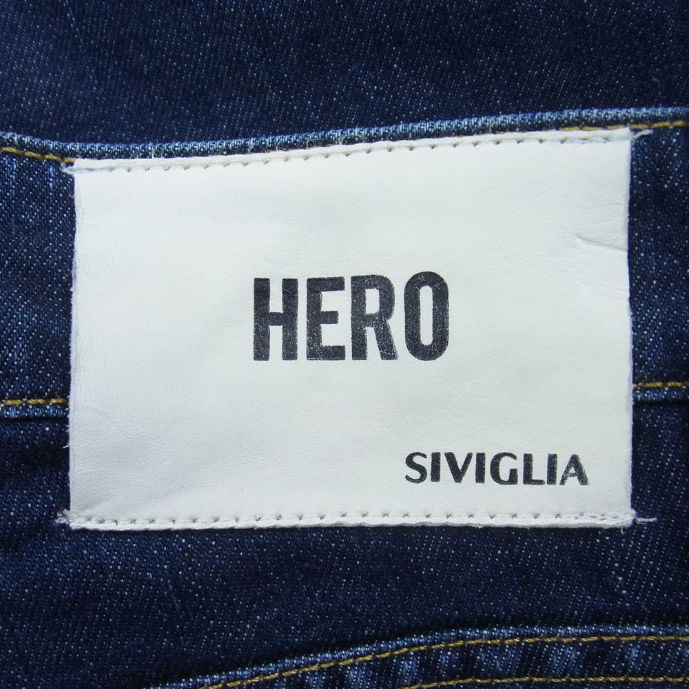 シヴィリア HERO ボタン フライ デニム パンツ インディゴブルー系【中古】