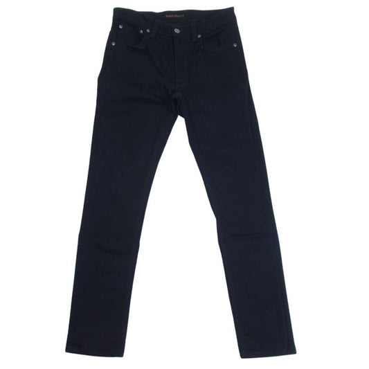 Nudie Jeans ヌーディージーンズ LEAN DEAN スキニー ブラック デニム パンツ ブラック系【中古】