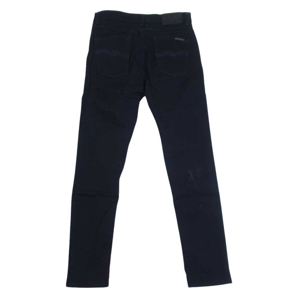 Nudie Jeans ヌーディージーンズ LEAN DEAN スキニー ブラック デニム パンツ ブラック系【中古】
