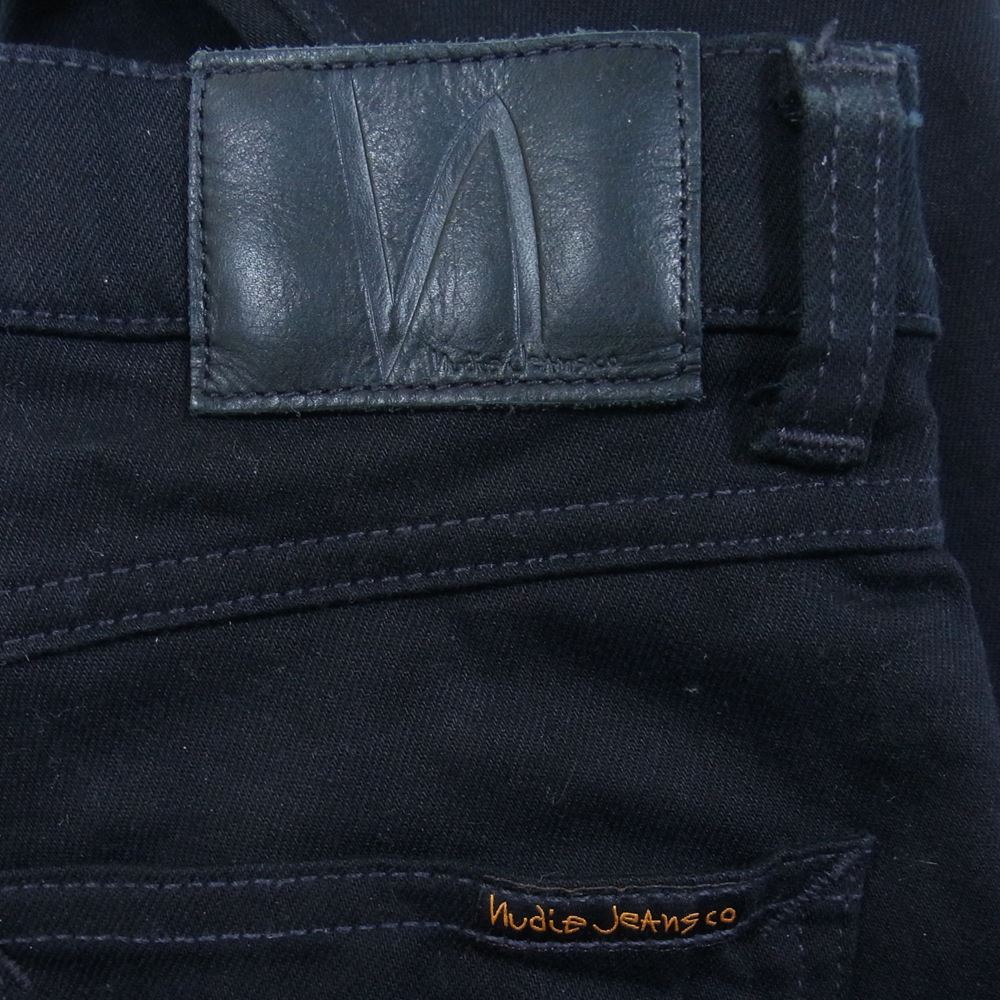 Nudie Jeans ヌーディージーンズ LEAN DEAN スキニー ブラック デニム パンツ ブラック系【中古】