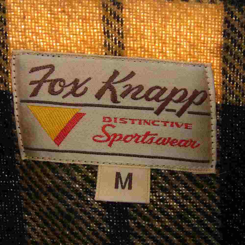 フォックスナップ 19-050-610-0028-3-0  × JOURNAL STANDARD WOOL SHAGGY ZIP UP ジャーナルスタンダード ウール ジャケット マルチカラー系 ブラック系 イエロー系 M【中古】