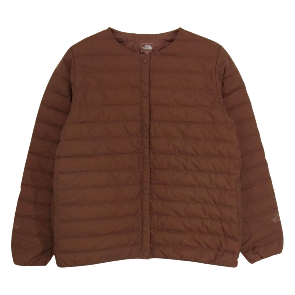 THE NORTH FACE ノースフェイス NDW91961 WS Zepher Shell Cardigan ゼファーシェル カーディガン  ブラウン系 M【美品】【中古】