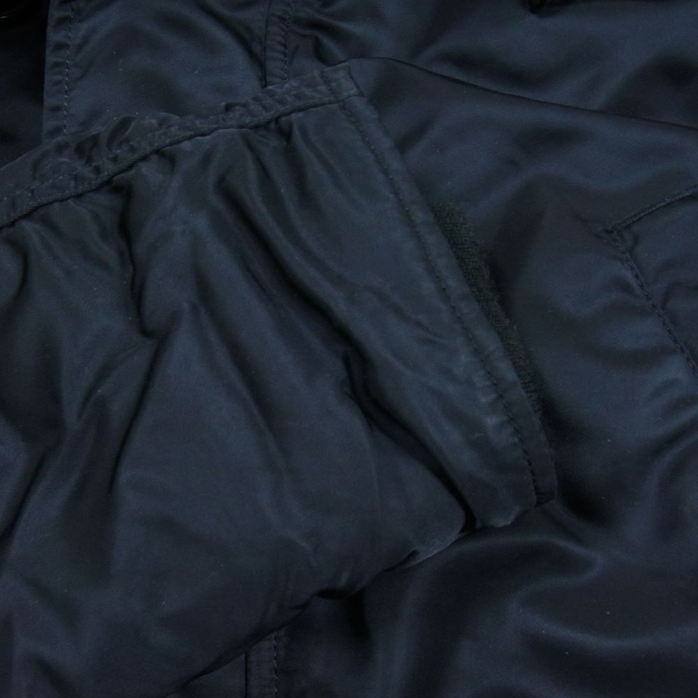 ALPHA アルファ 20093-8101 ファー N-3B ジャケット モッズ コート  ブラック系 M【中古】