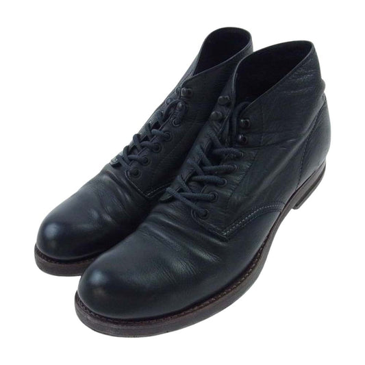 MR.OLIVE ミスターオリーブ WATERPROOF CHUKKA BOOTS レザー チャッカ ブーツ  ブラック系 インソール実寸約28cm【中古】