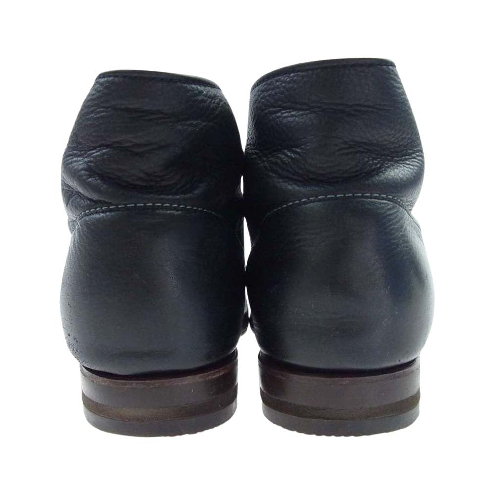 MR.OLIVE ミスターオリーブ WATERPROOF CHUKKA BOOTS レザー チャッカ ブーツ  ブラック系 インソール実寸約28cm【中古】