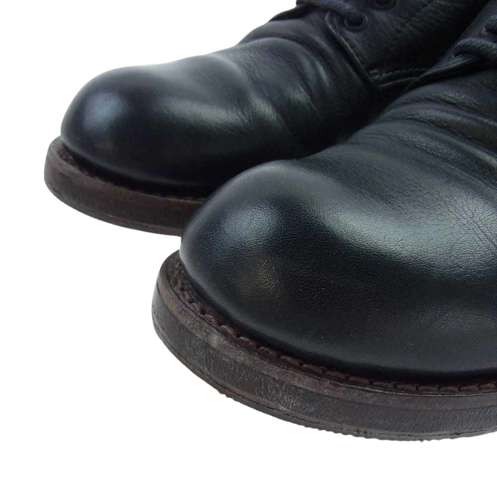 MR.OLIVE ミスターオリーブ WATERPROOF CHUKKA BOOTS レザー チャッカ ブーツ  ブラック系 インソール実寸約28cm【中古】