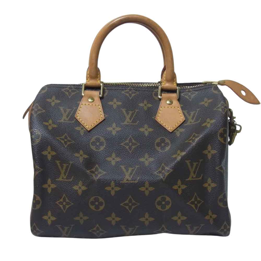 LOUIS VUITTON ルイ・ヴィトン M41109  モノグラム スピーディー 25 ハンド バッグ ブラウン系【中古】