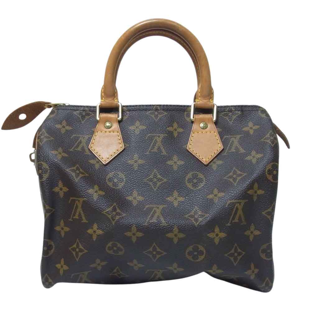 LOUIS VUITTON ルイ・ヴィトン M41109  モノグラム スピーディー 25 ハンド バッグ ブラウン系【中古】