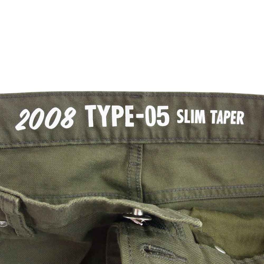 A BATHING APE アベイシングエイプ 2008 TYPE-05 SLIM TAPER スリム
