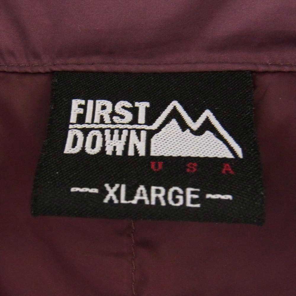 ファーストダウン F842505 インナー ダウン スタンド Z ダウン ジャケット パープル系 XL【中古】