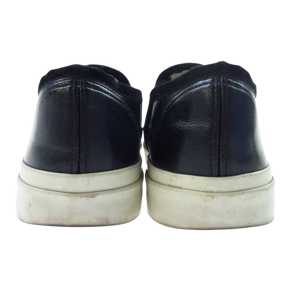 JUNYA WATANABE COMME des GARCONS ジュンヤワタナベコムデギャルソン レザー スタッズ スリッポン シューズ ブラック系【中古】
