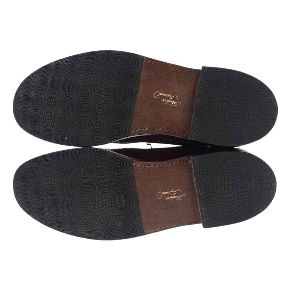 FLORSHEIM フローシャイム 669070 KENMOOR ケンムーア コードバン ウィングチップ ドレス シューズ ブラウン系 9.5【中古】