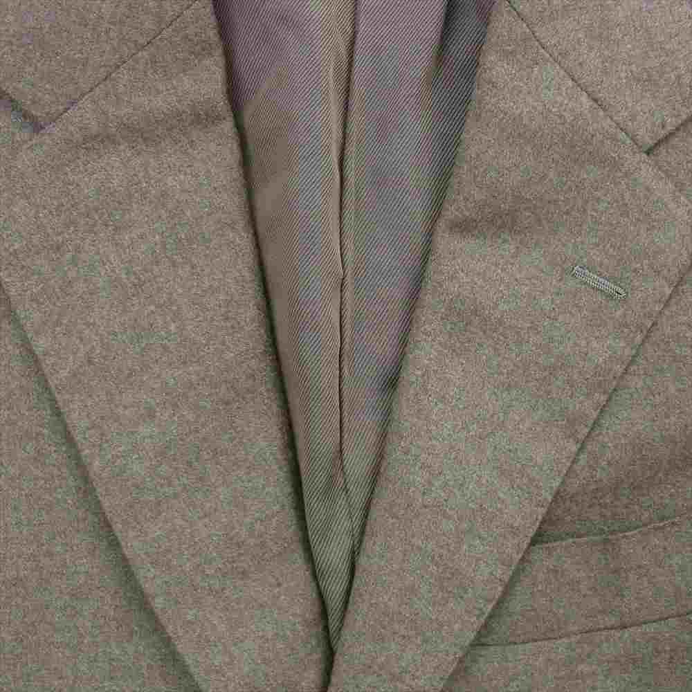 リング ジャケット ウール スーツ セットアップ ブラウン系【中古】