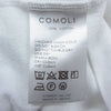 COMOLI コモリ L03-05001 裏起毛 ポケット ロング スリーブ Tシャツ ホワイト系【中古】