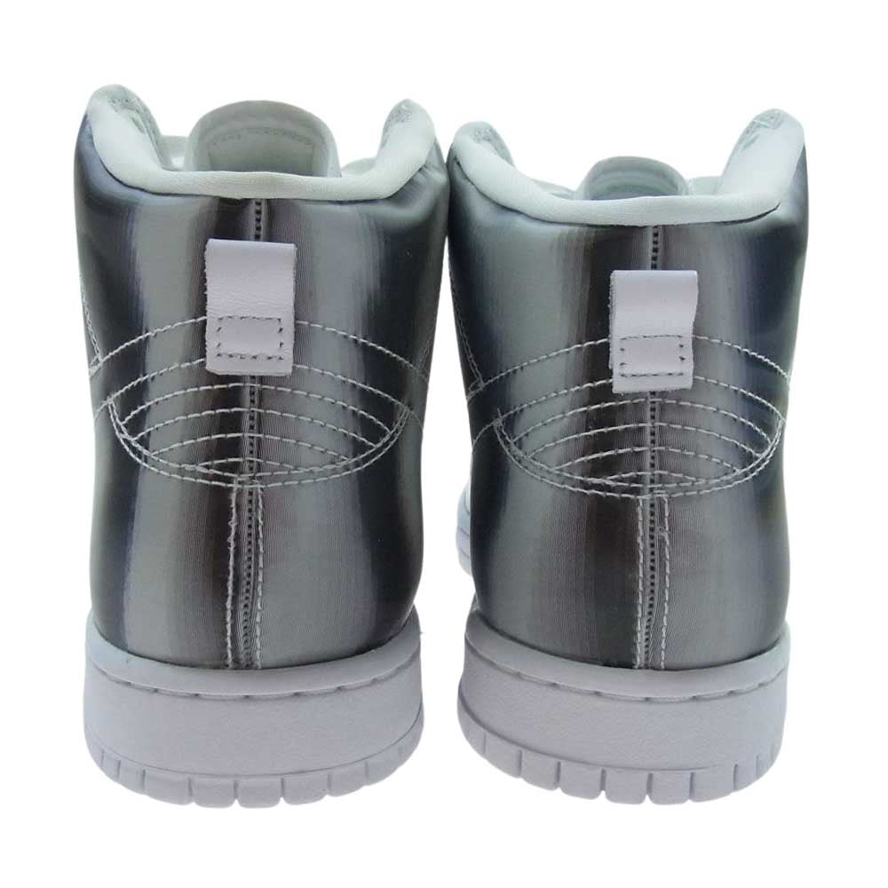 NIKE ナイキ × CLOT クロット DH4444-900 DUNK HIGH ダンク ハイ スニーカー Silver Flux シルバー系 27cm【極上美品】【中古】