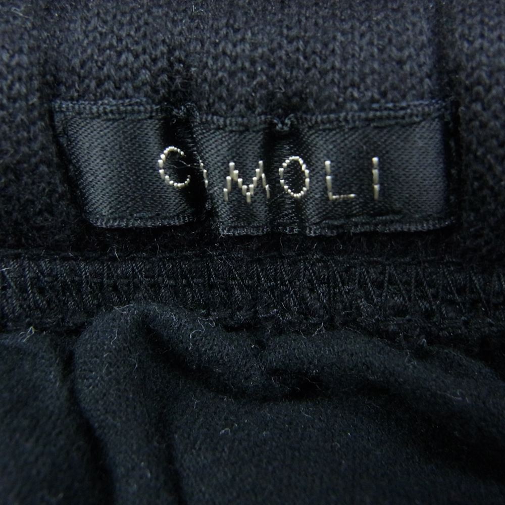 COMOLI コモリ 21AW U03-05015 C/W 裏毛 スウェットパンツ ネイビー系