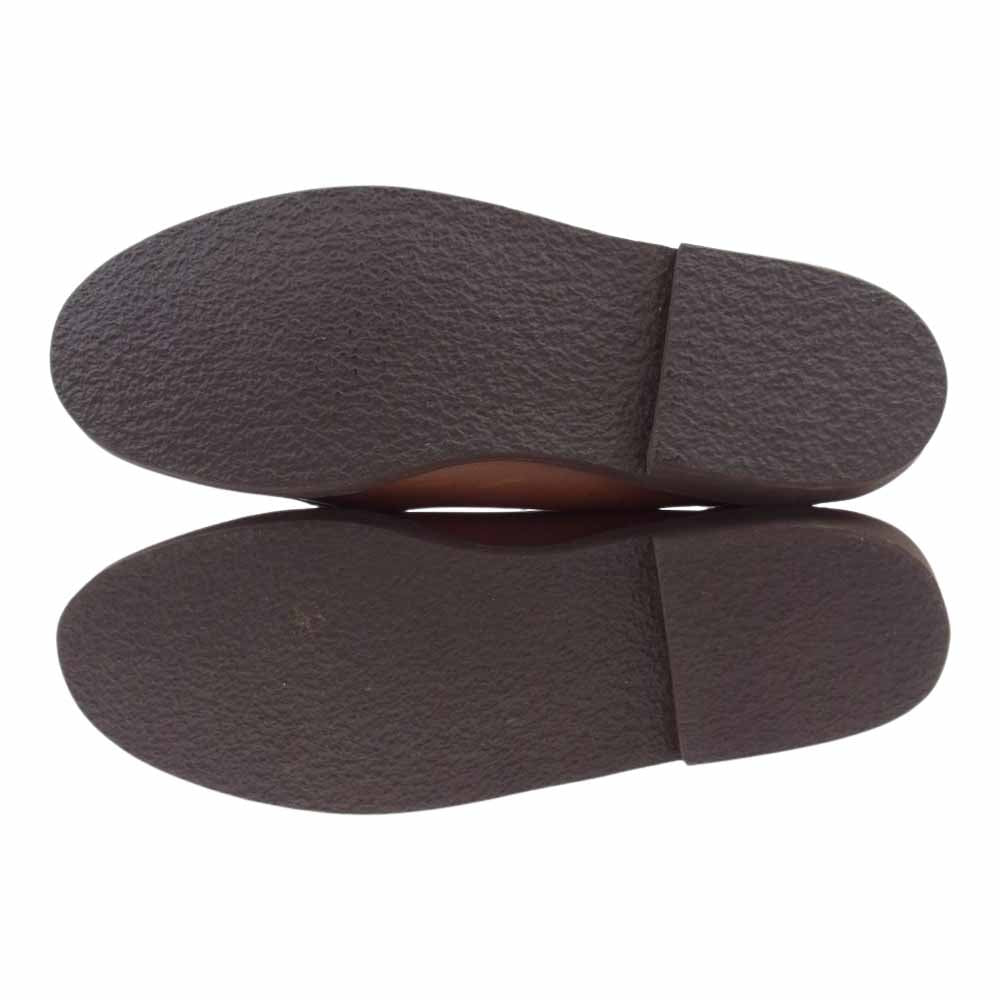 RUSSELL MOCCASIN ラッセルモカシン 200-7 　 CHUKKA BOOT Standard Crepe チャッカ ブーツ シングルバンプ ブラウン系 インソール実寸約28cm【美品】【中古】