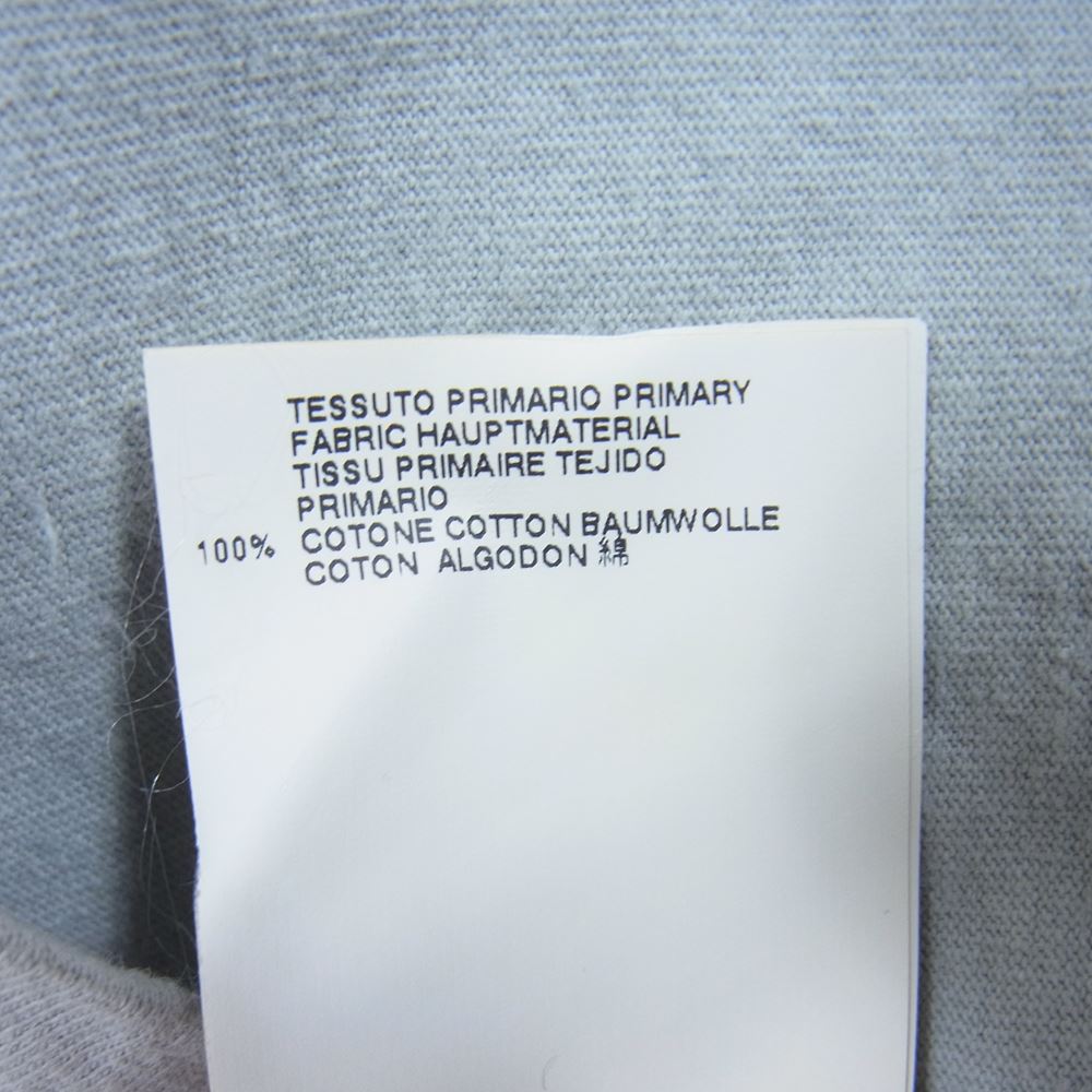 MAISON MARGIELA メゾンマルジェラ 11SS S32GC9899 国内正規品 ここのえタグ エイズTシャツ グレー系 M【中古】