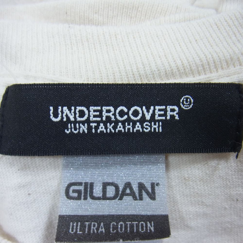 UNDERCOVER アンダーカバー 22AW UC2B9806 PSYCO 長袖 Tシャツ オフホワイト系 XL【中古】