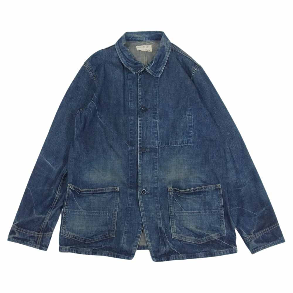 SPELL BOUND スペルバウンド 48-088C デニム カバーオール ワークジャケット インディゴブルー系 3【中古】