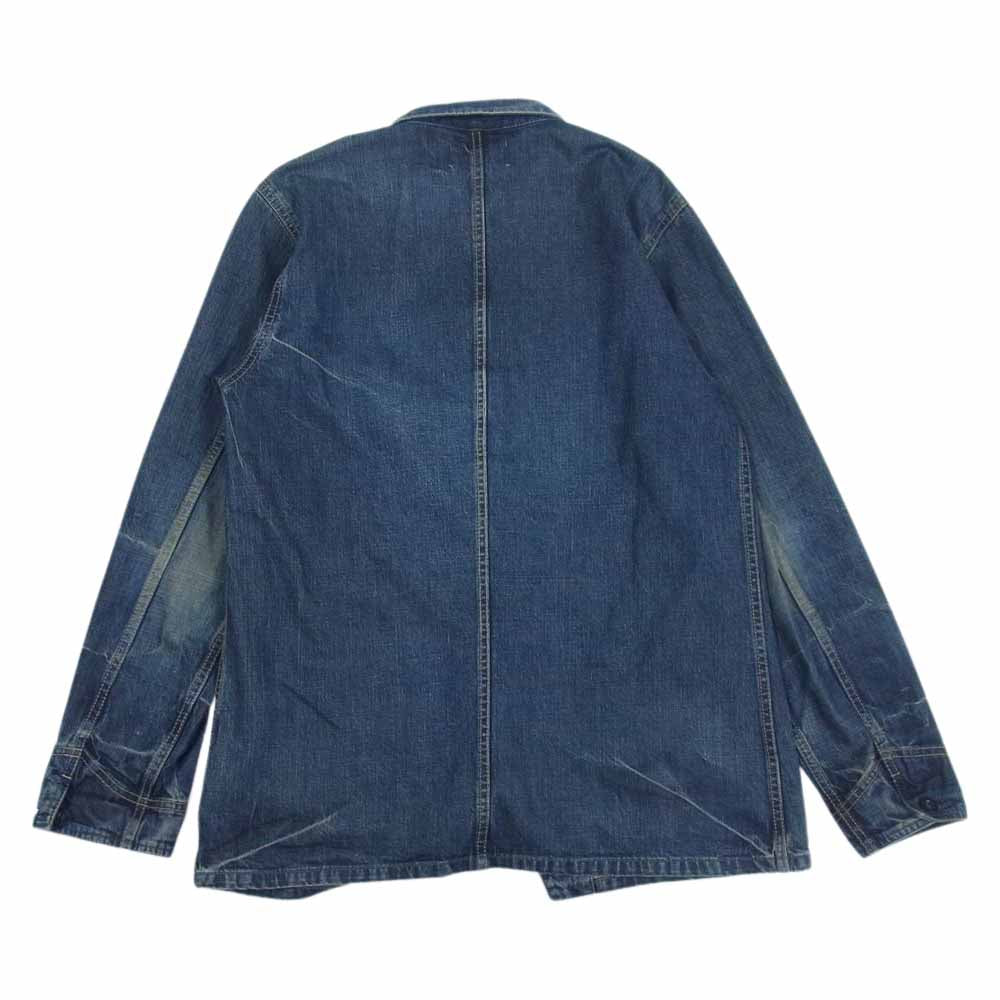 SPELL BOUND スペルバウンド 48-088C デニム カバーオール ワークジャケット インディゴブルー系 3【中古】