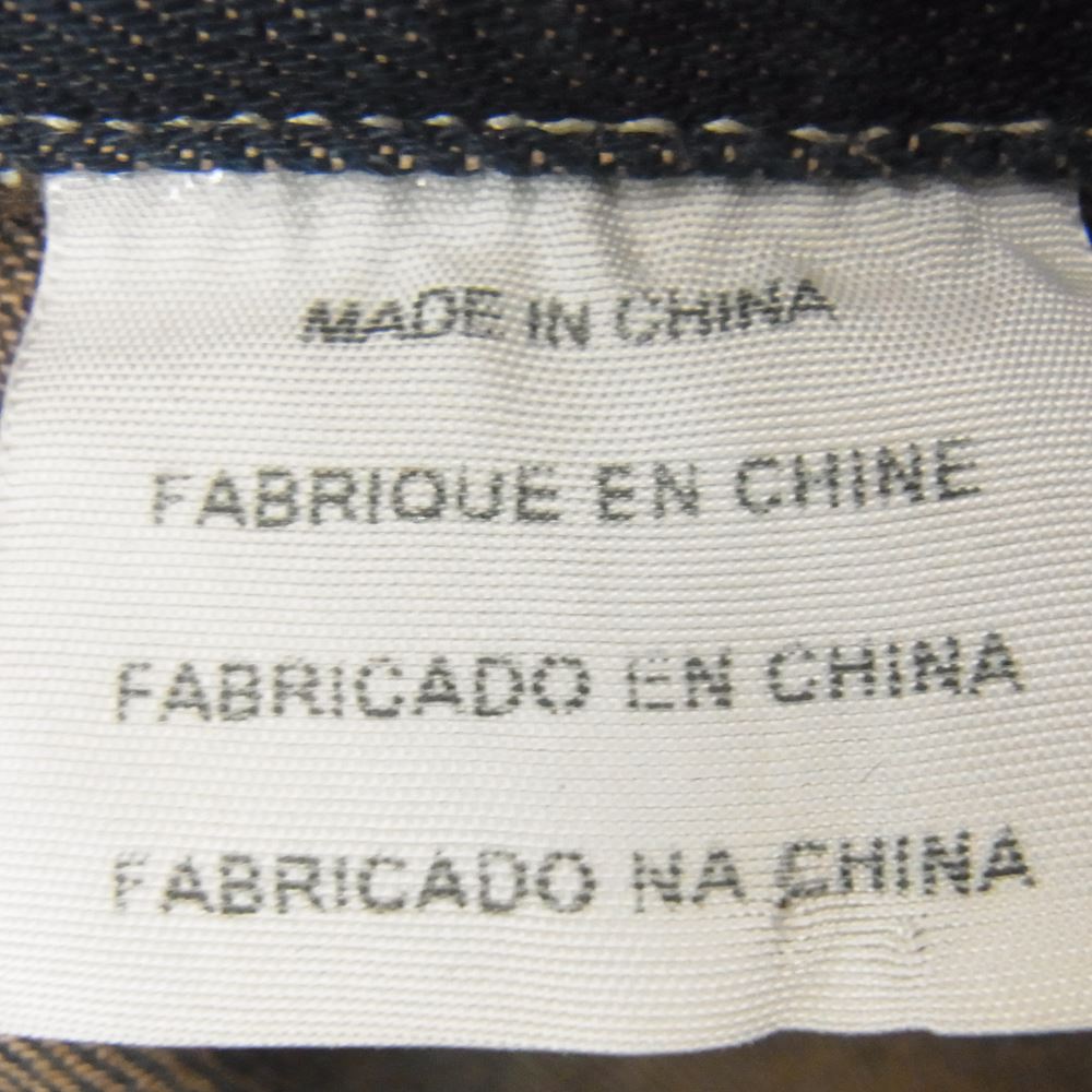 Levi's リーバイス 黒革パッチ 黒タブ デニム カバーオール ワーク