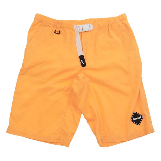 F.C.R.B. エフシーアールビー 640475-840 NIKE ナイキ ショーツ クライミング ショート パンツ オレンジ系 L【中古】