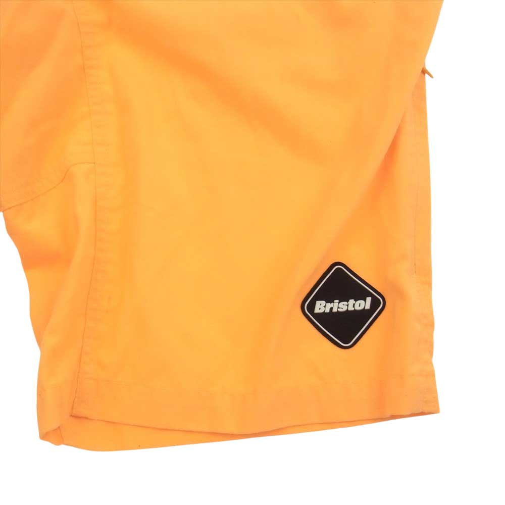 F.C.R.B. エフシーアールビー 640475-840 NIKE ナイキ ショーツ クライミング ショート パンツ オレンジ系 L【中古】