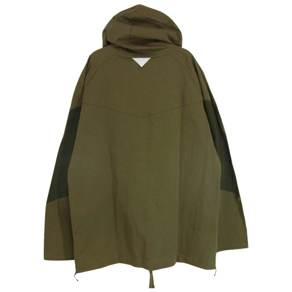 WHITE MOUNTAINEERING ホワイトマウンテニアリング adidas Originals BQ4126 Pullover Jacket アディダスプルオーバー ジャケット カーキ系 L【中古】