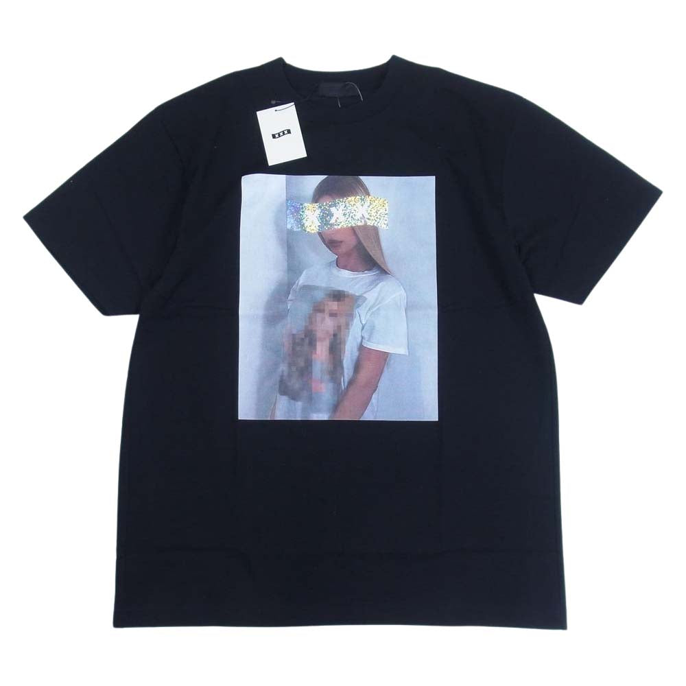 GOD SELECTION XXX ゴッドセレクション GX-S21-8ST-01 ホログラムロゴ tシャツ ブラック系 S【新古品】【未使用】【中古】