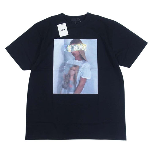 GOD SELECTION XXX ゴッドセレクション GX-S21-8ST-01 ホログラムロゴ tシャツ ブラック系 S【新古品】【未使用】【中古】