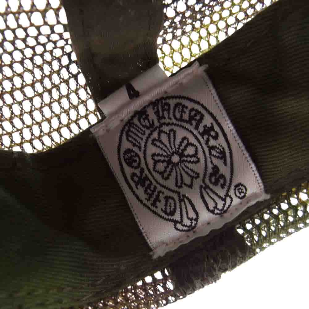 CHROME HEARTS クロムハーツ（原本無） リップ＆タン カモフラ トラッカー キャップ カーキ系 4【中古】