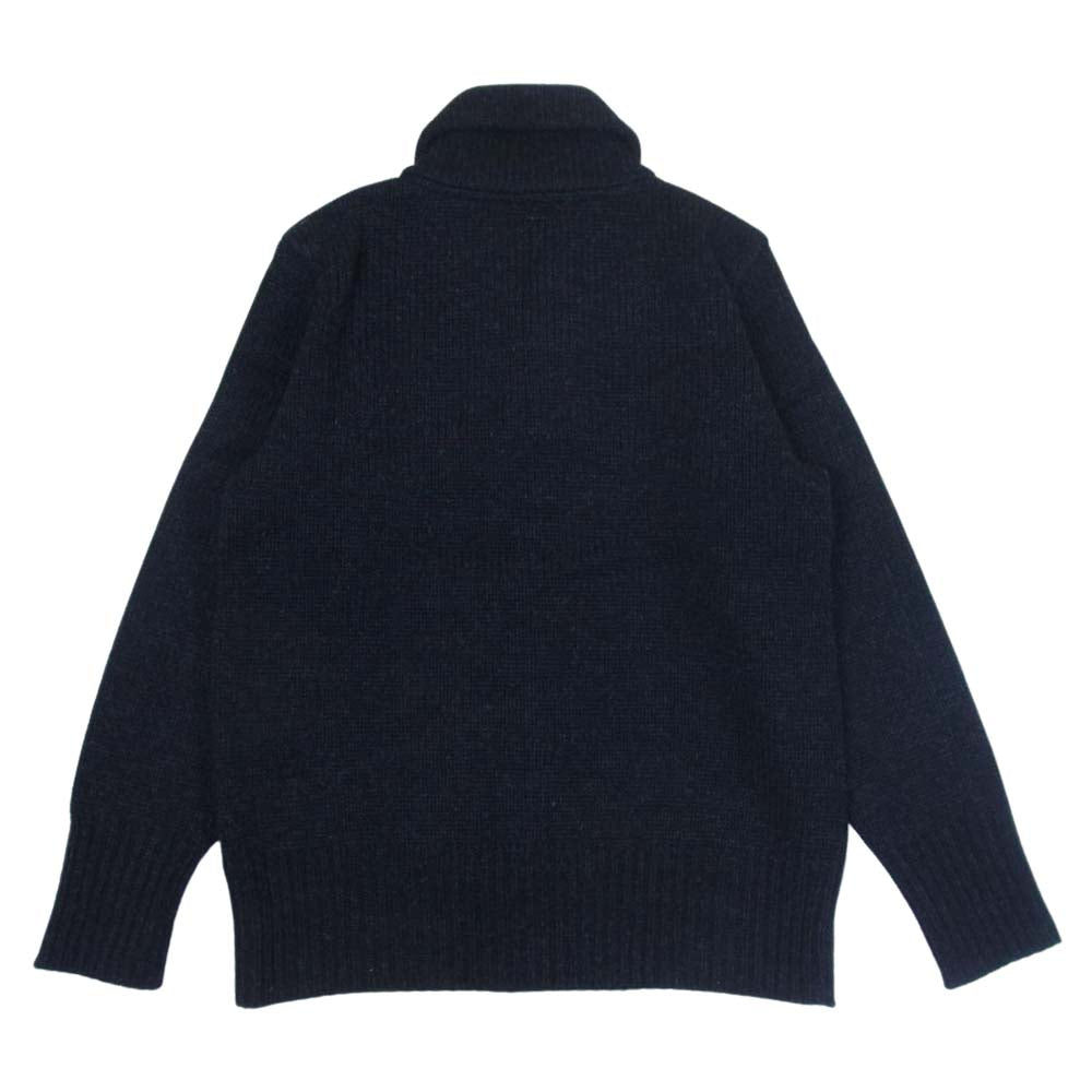 BY GLADHAND バイグラッドハンド BYGH-14-AW-08 ショールカラー セーター ニット ブラック系 L【中古】