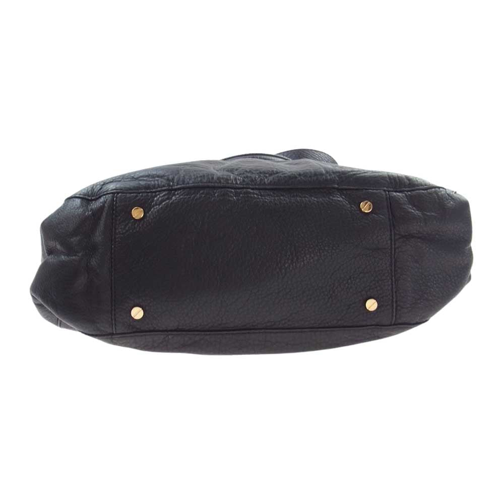 Tory Burch トリーバーチ アマンダ 2WAY ショルダー トートバッグ ブラック系【中古】