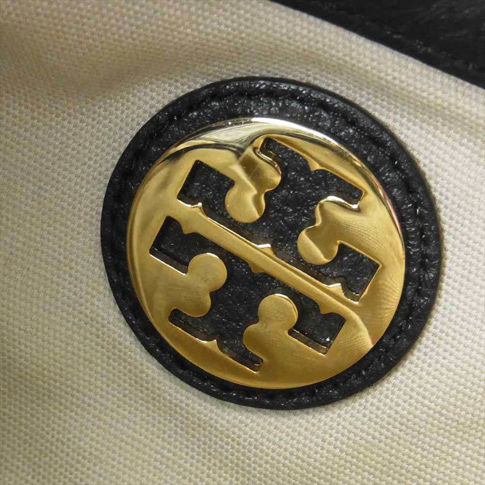 Tory Burch トリーバーチ アマンダ 2WAY ショルダー トートバッグ ブラック系【中古】