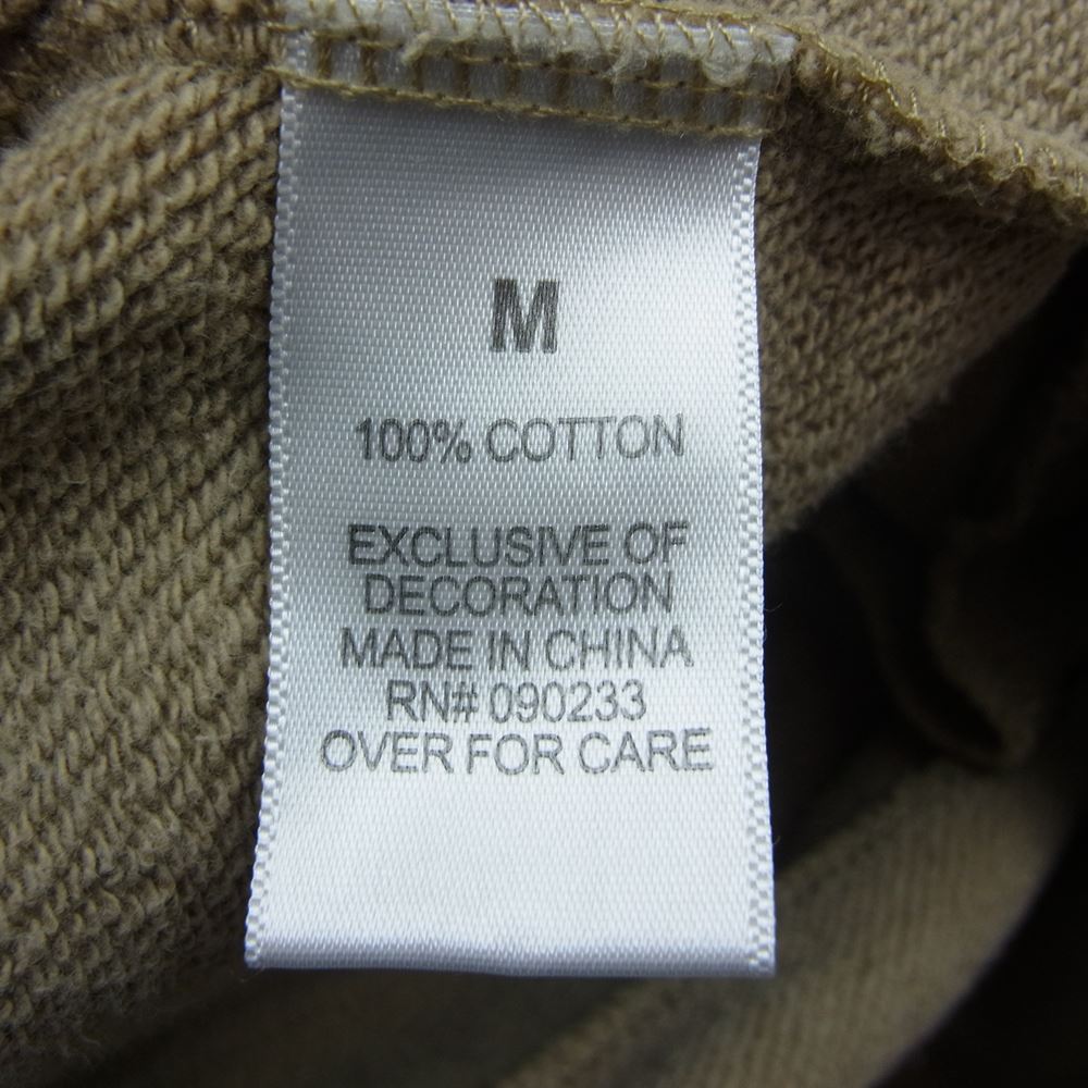 FEAR OF GOD フィアオブゴッド FOG ESSENTIALS エッセンシャルズ 裾ジップ スウェット ジョガーパンツ ベージュ系 M【中古】