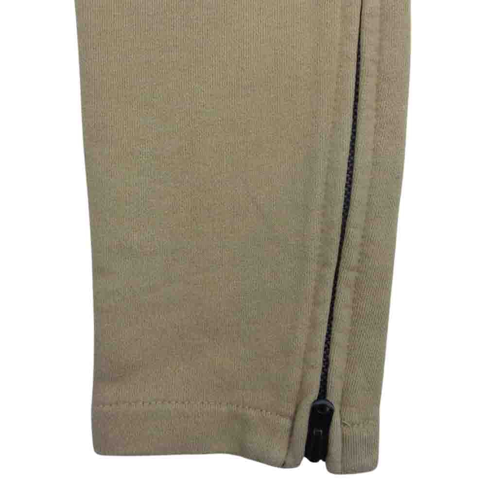 FEAR OF GOD フィアオブゴッド FOG ESSENTIALS エッセンシャルズ 裾ジップ スウェット ジョガーパンツ ベージュ系 M【中古】